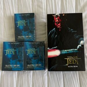 Young Jedi CCG Starter Decks and Box of Cards Star Wars